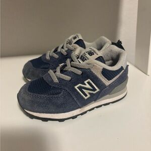 New Balance 574 Size 6.5 Toddler Slip On Sneakers